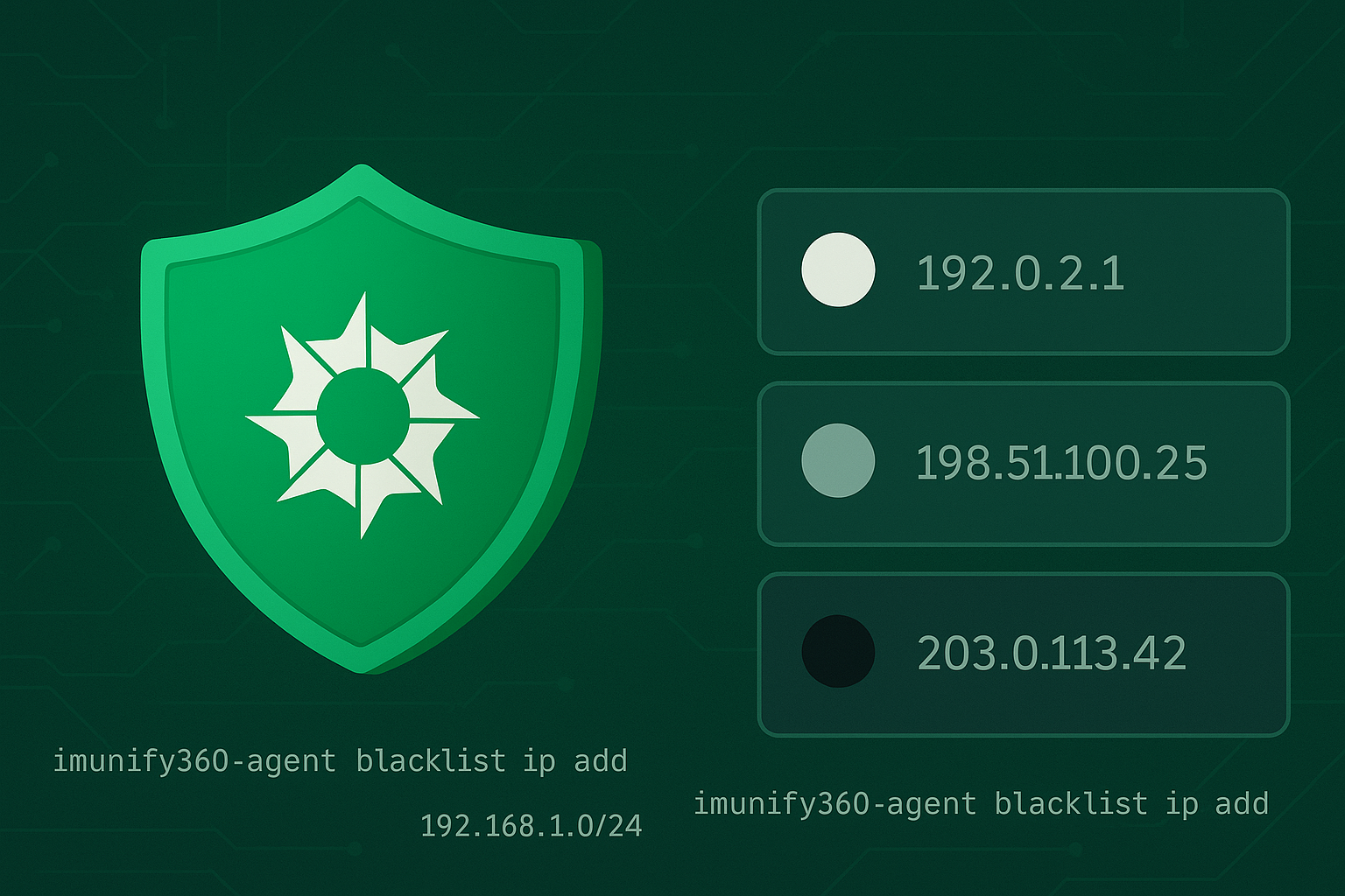 Bloqueo de IPs y Rangos con Imunify360